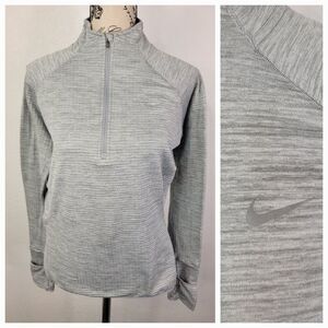 Nike Sphere Sweatshirt Women's Medium 1/2-Zip Knit Running Top 686963